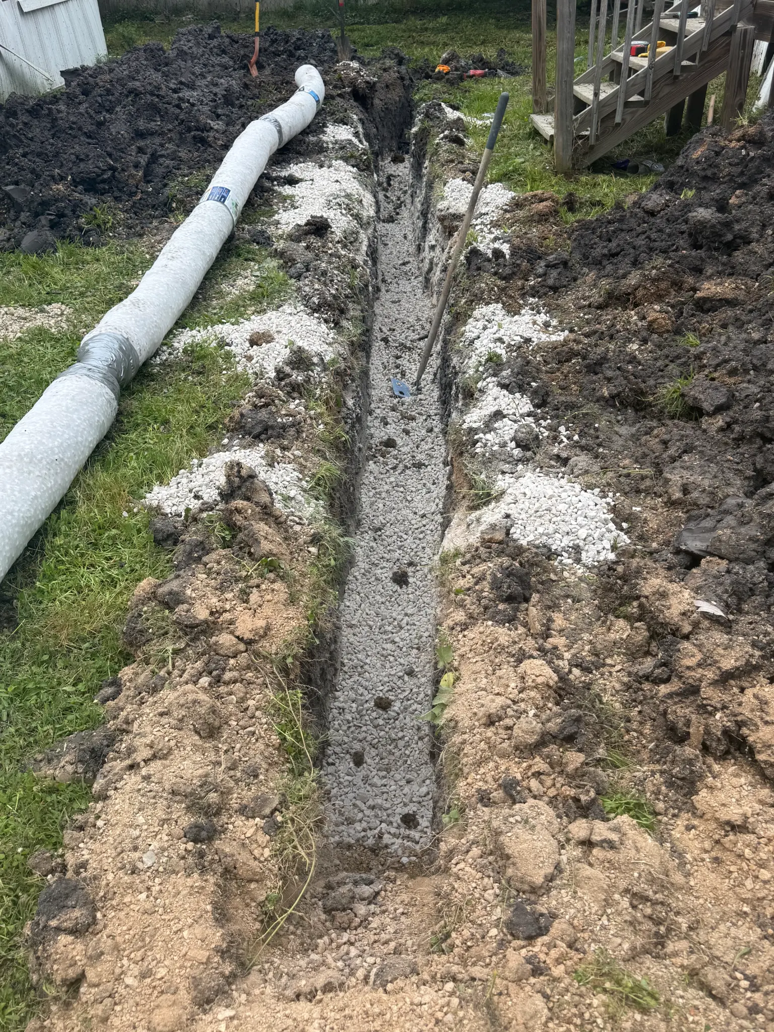 Bathroom renovation detail